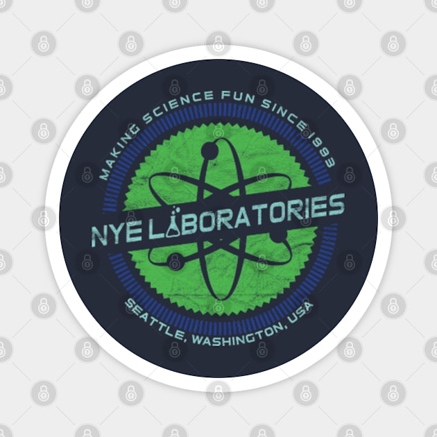 Nye Labs (Sounders) Magnet by Snomad_Designs